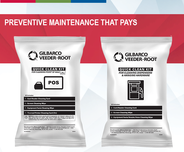 POS and Dispenser Quick Clean Kits